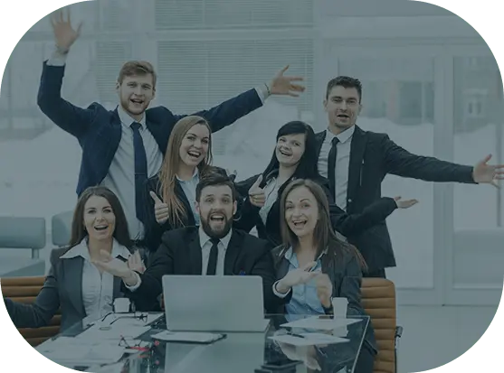 Affribute team celebrating success